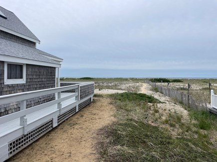Truro, Beach Point Cape Cod vacation rental - Wrap around deck