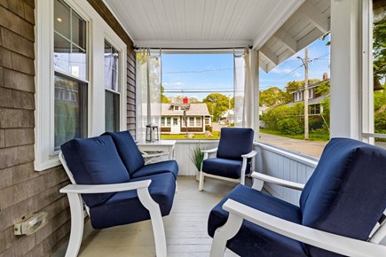 North Falmouth Cape Cod vacation rental - Front porch area