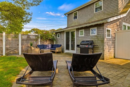 North Falmouth Cape Cod vacation rental - Grill in backyard