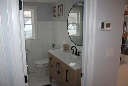 Yarmouth Cape Cod vacation rental - Downstairs 1/2 bath and laundry