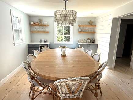 Dennis Cape Cod vacation rental - Large dining area comfortably seats 10