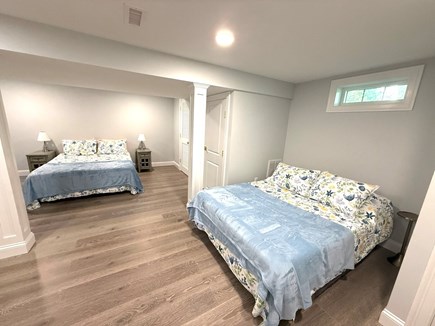 Dennis Cape Cod vacation rental - 2 memory foam queen beds in the basement for larger parties