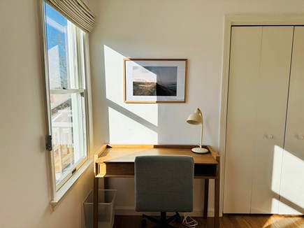 Eastham Cape Cod vacation rental - Home office with desk and office chair.