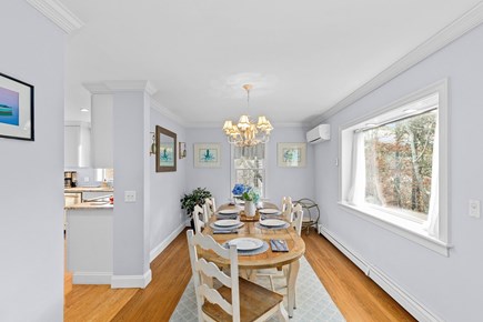 Chatham Cape Cod vacation rental - A large picture window by the dining table for natural light