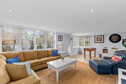 Chatham Cape Cod vacation rental - Cozy sectional for movie nights