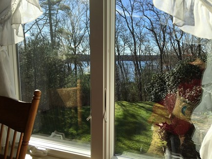 Bourne, Buzzards Bay Cape Cod vacation rental - Views of the bay from the rear of the house