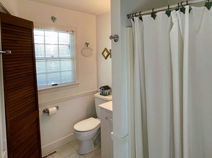 Harwich Cape Cod vacation rental - 2nd full bath with linen closet and shower.