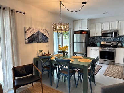 South Yarmouth/Bass River  Cape Cod vacation rental - Inside dining …open to living room..and both open onto patio..