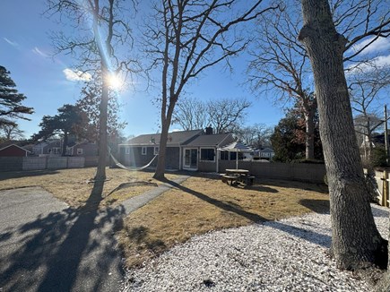 West Yarmouth Cape Cod vacation rental - Fenced in backyard plus driveway