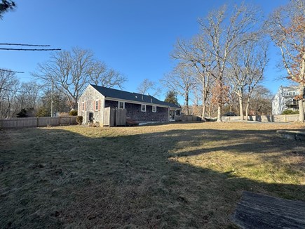 West Yarmouth Cape Cod vacation rental - Fenced in backyard