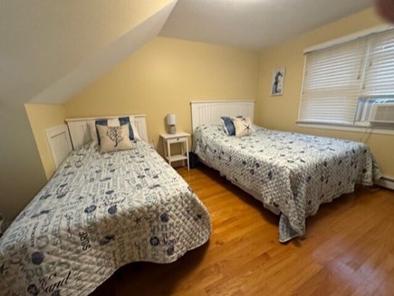 West Yarmouth-Lewis Bay Cape Cod vacation rental - Bedroom with 1 Queen & 1 Twin Bed with Smart TV