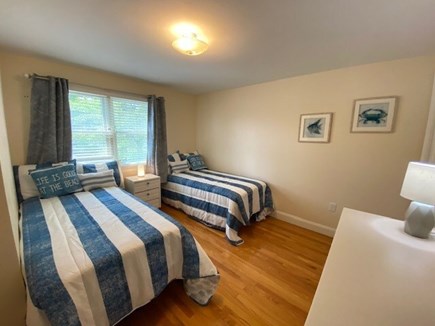 West Yarmouth-Lewis Bay Neighb Cape Cod vacation rental - Bedroom with 2 Twin Bed and Smart TV