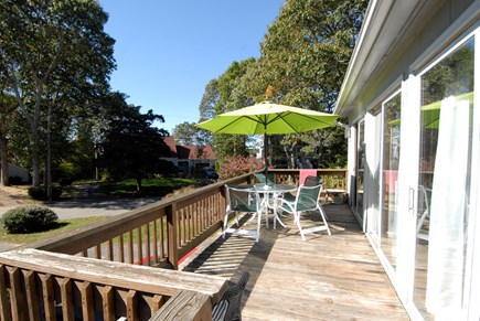 Pocasset Cape Cod vacation rental - Front Deck