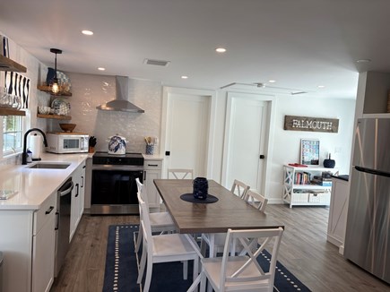 Falmouth Cape Cod vacation rental - Kitchen and dinning area.