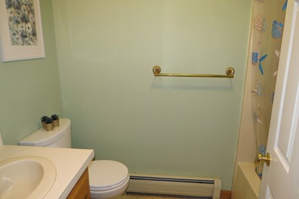 Eastham Cape Cod vacation rental - Main Bathroom with Bathtub