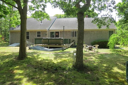 Eastham Cape Cod vacation rental - Back Yard View