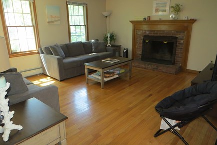 Eastham Cape Cod vacation rental - Spacious Living Room with Wood Floors