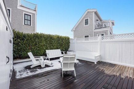 Provincetown Cape Cod vacation rental - Large deck with seating