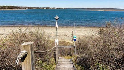 Orleans Cape Cod vacation rental - Private stairs to Priscilla and Nauset Beaches