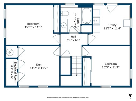 Falmouth Cape Cod vacation rental - Lower level