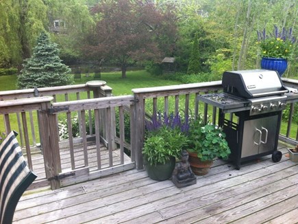 Sandwich Cape Cod vacation rental - Back deck