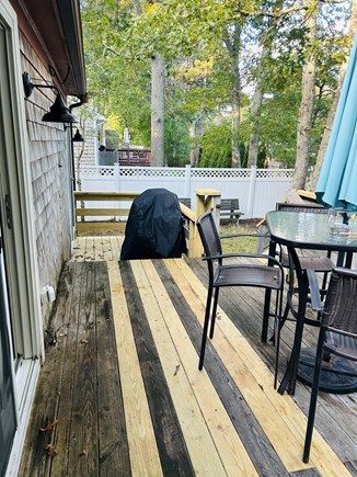 Yarmouth Cape Cod vacation rental - Deck with grill and outdoor seating