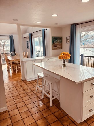 East Falmouth Cape Cod vacation rental - Water views from all sliders, open kitchen