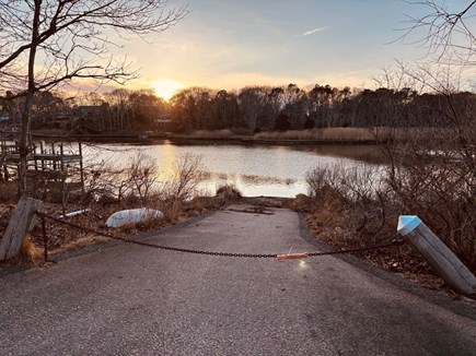 East Falmouth Cape Cod vacation rental - Deeded boat ramp steps away for your boat, kayak, SUP!