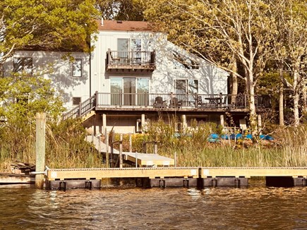 East Falmouth Cape Cod vacation rental - Your own private dock for kayak (4 included), SUP or boat