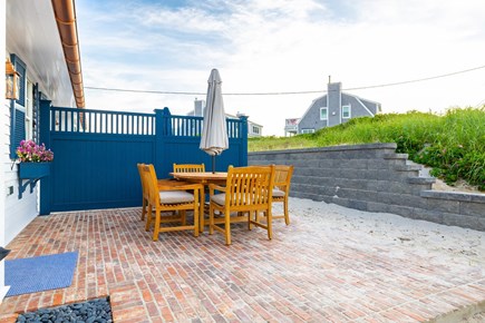 Dennis, Mayflower/Bayview Beach Cape Cod vacation rental - Exterior entertaining area