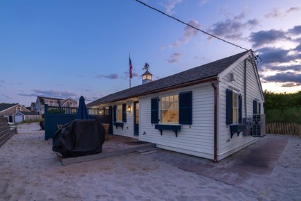 Dennis, Mayflower/Bayview Beach Cape Cod vacation rental - Twilight shot of exterior