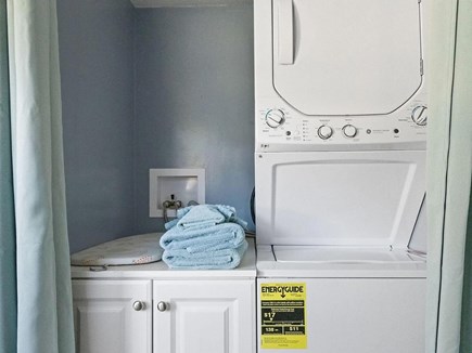 Yarmouth Cape Cod vacation rental - In-unit washer and dryer for easy laundry access.