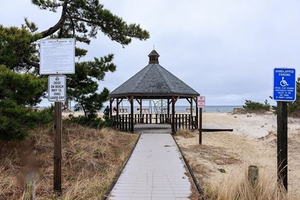 Yarmouth Cape Cod vacation rental - A gazebo by the beach with a nearby playground and facilities.