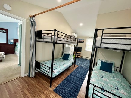 Yarmouth Cape Cod vacation rental - Kids' room with two comfy bunk beds and an en-suite full bath.