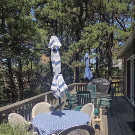 Wellfleet Cape Cod vacation rental - Another look at main deck