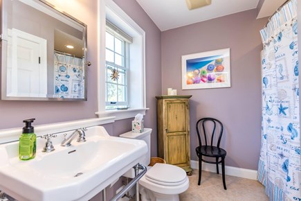 Wellfleet Cape Cod vacation rental - First floor bathroom with shower