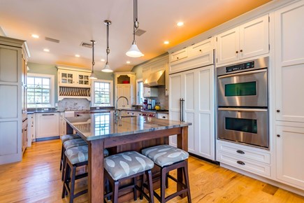 Wellfleet Cape Cod vacation rental - Wonderful kitchen with Wolf range and double wall oven