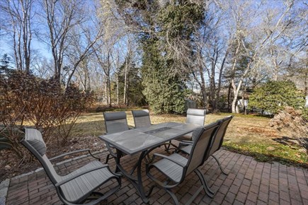 Marstons Mills Cape Cod vacation rental - Patio Area with Nice Yard