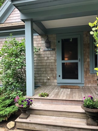 Dennis Cape Cod vacation rental - Cottage entry door