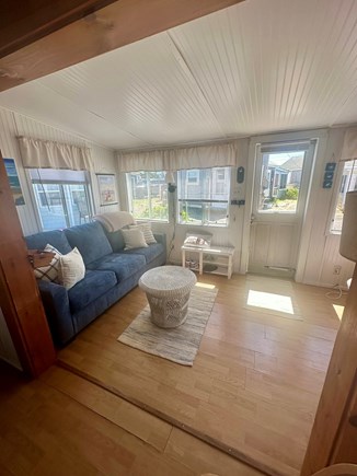 Dennis Port Cape Cod vacation rental - Enclosed front porch