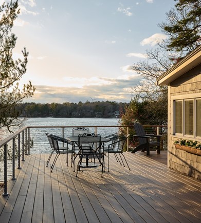 Falmouth Cape Cod vacation rental - Deck has amazing views every evening during sunset