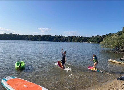 Falmouth Cape Cod vacation rental - Swim, Kayak and Paddle board in the lake.