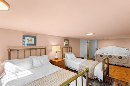 Yarmouth Cape Cod vacation rental - Fourth upstairs bedroom with a full bed, twin bed, and daybed