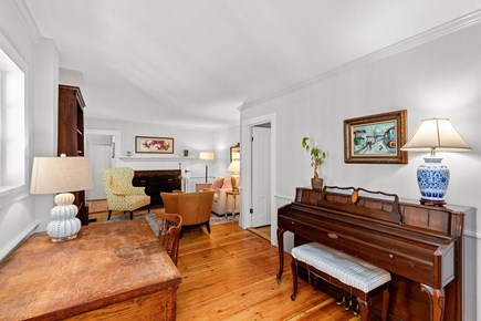 Yarmouth Cape Cod vacation rental - The space boasts a piano, desk, and comfortable seating