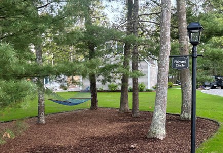 Mashpee, New Seabury Cape Cod vacation rental - Relax with a book in the hammock under the trees.