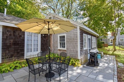 Truro Cape Cod vacation rental - Heading out to the adorable guest cottage