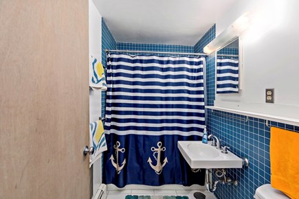 Orleans Cape Cod vacation rental - Lower level full bathroom with a tub and shower