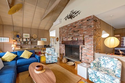 Orleans Cape Cod vacation rental - Enjoy a gorgeous, newly decorated living room w/ vaulted ceilings