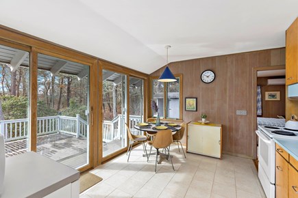 Orleans Cape Cod vacation rental - A view from the living room looking into the kitchen