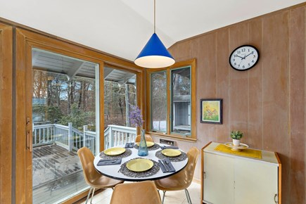 Orleans Cape Cod vacation rental - Have breakfast in this cozy nook before heading to Nauset Beach